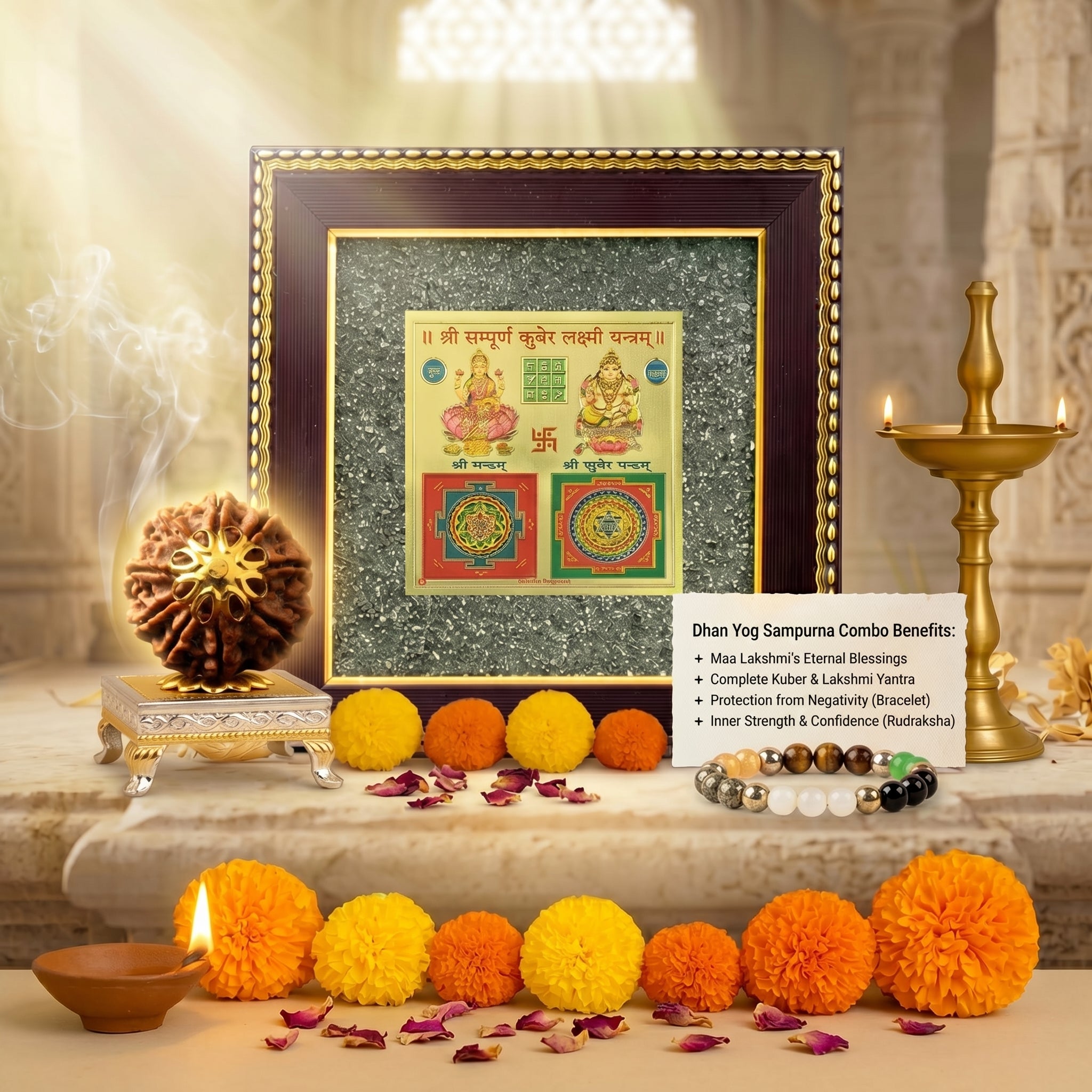 Dhan Yog Sampurn Combo – Complete Money Magnet Kit for Wealth & Success