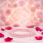 Rose Quartz Bracelet (Women - 6mm Beads)