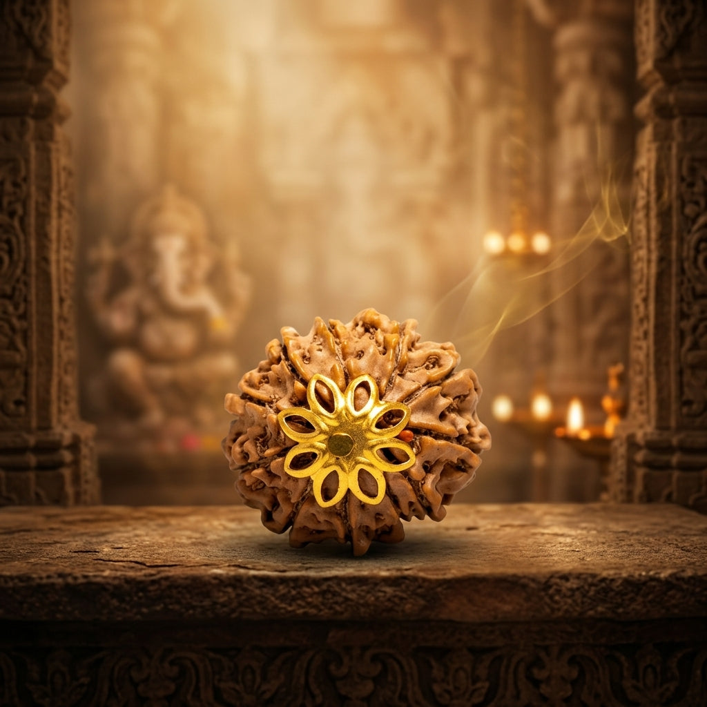 Nepal Origin 11 Mukhi Rudraksha - 17mm to 22mm
