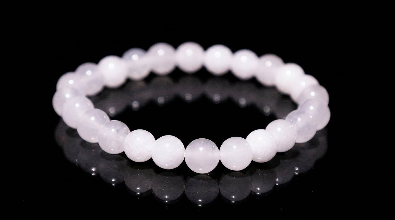 White Agate (Hakik) Bracelet