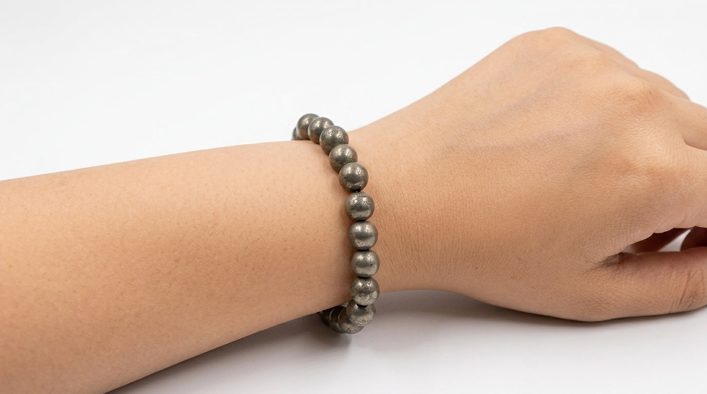 Raw Pyrite Bracelet