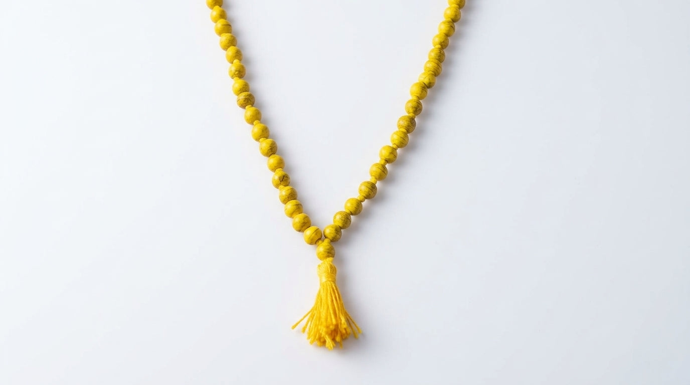 Haldi Mala (Turmeric Mala)