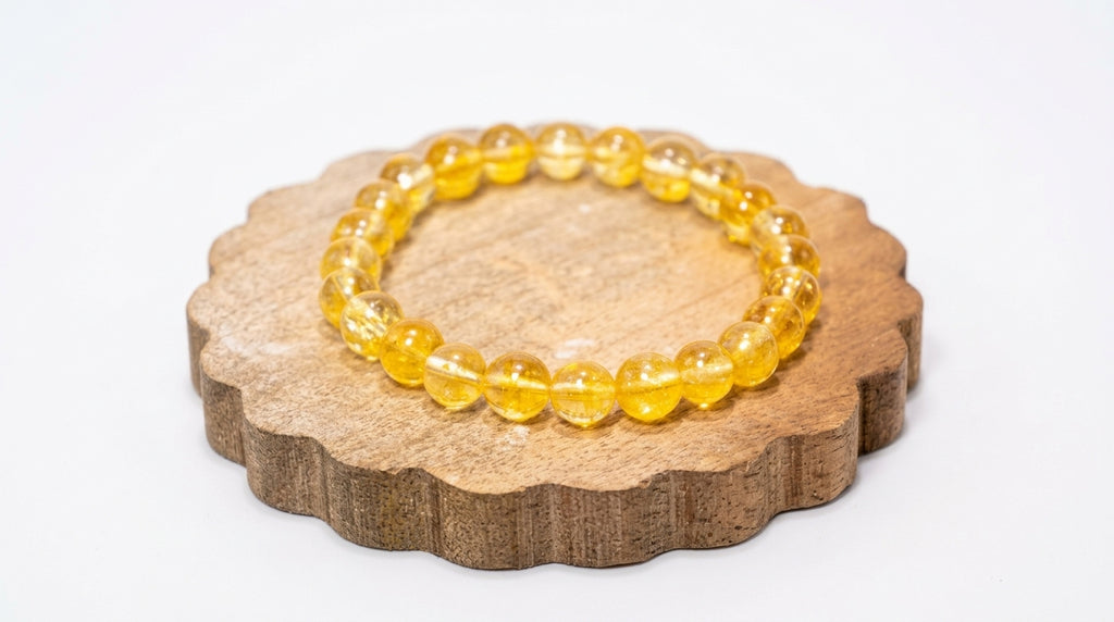 Natural Citrine (Sunela) Bracelet