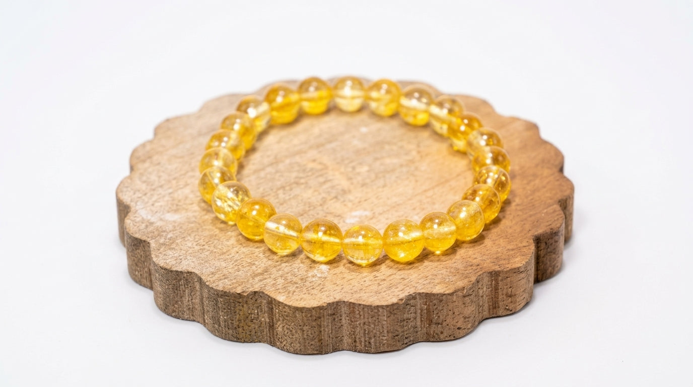 Natural Citrine (Sunela) Bracelet