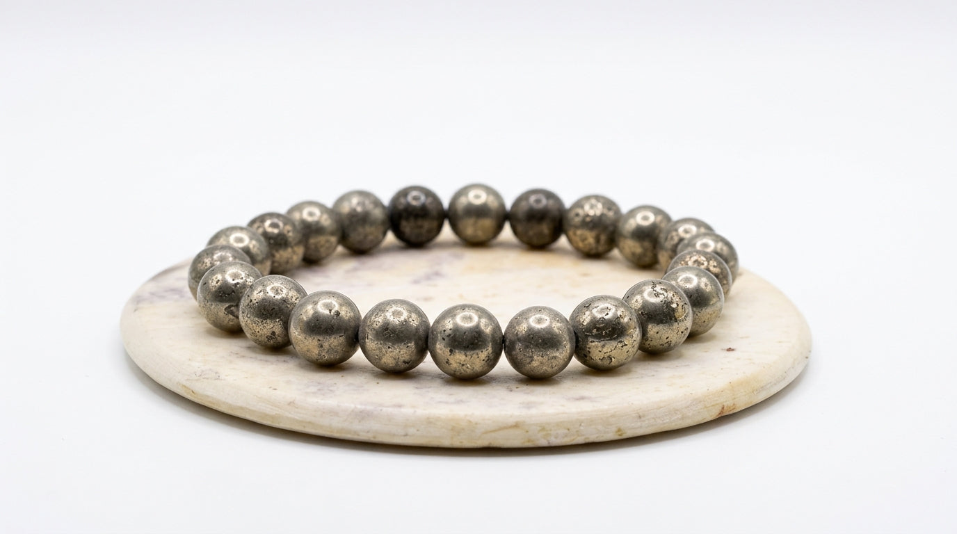 Raw Pyrite Bracelet