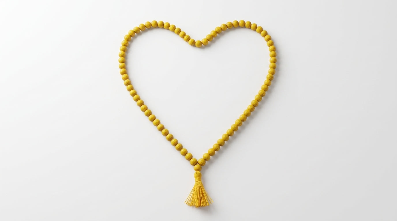 Haldi Mala (Turmeric Mala)