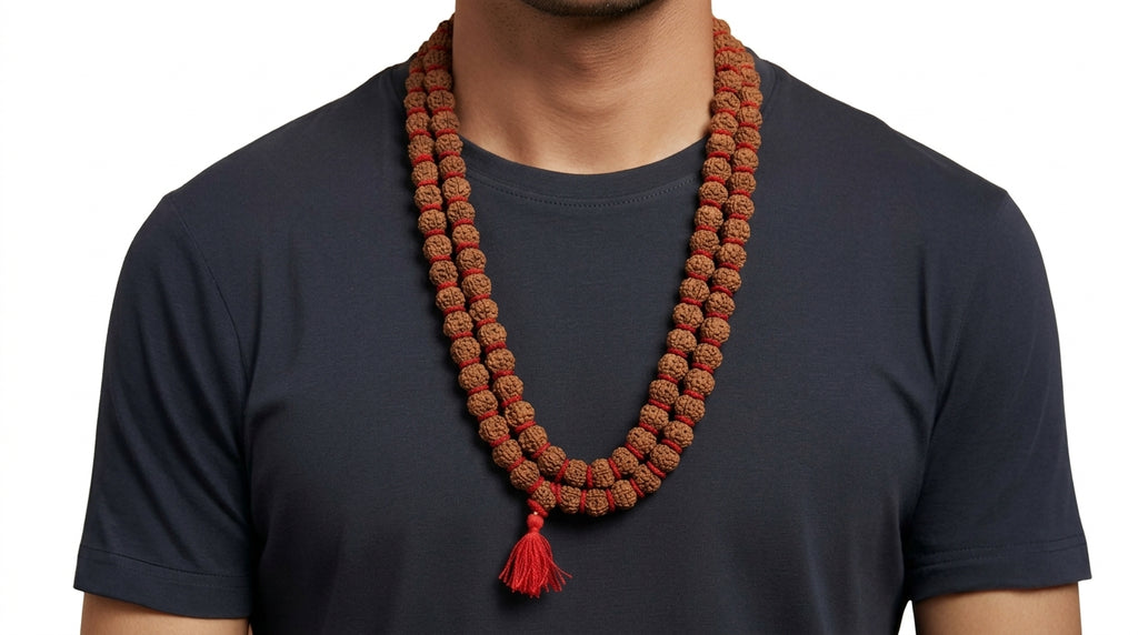 Panch Mukhi Rudraksha Kantha Mala