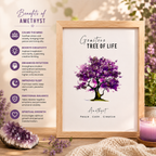Gemstone Tree of Life (Amethyst)