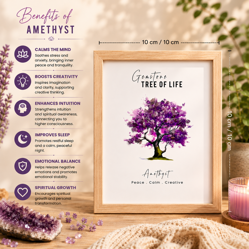 Gemstone Tree of Life (Amethyst)
