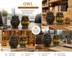 Money Magnet Owl & Pyrite Owl Combo