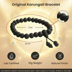 Karungali Mala 108 Beads & Bracelet Combo - 6mm Beads