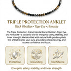 Triple Protection Anklet