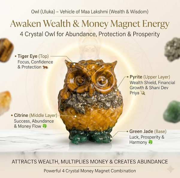 Raw Pyrite Anklet With Free Money Magnet Owl