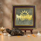 7 Horses Pyrite Frame & Pyrite Tortoise Dhan Vriddhi  Combo