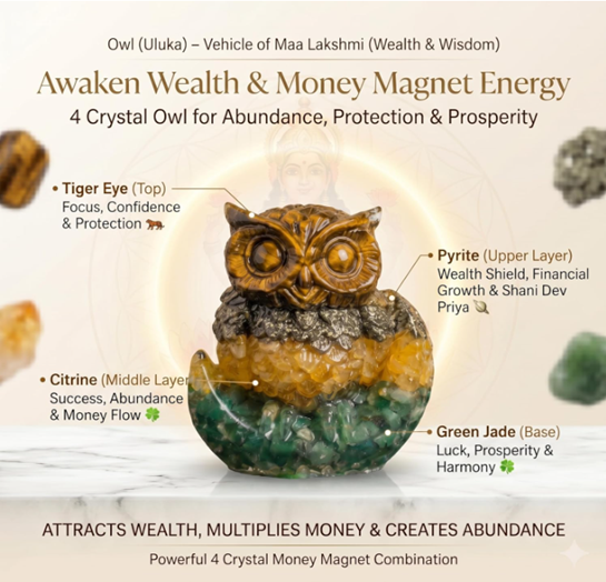 Money Magnet Owl