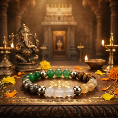 Dhan Lakshmi Bracelet with FREE Selenite Plate